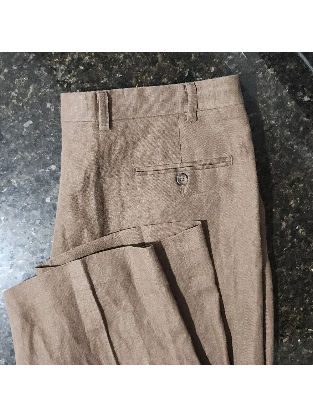 Lauren Ralph Lauren Pants Trousers 100% Linen Casual Preppy Beach Summer 38x32